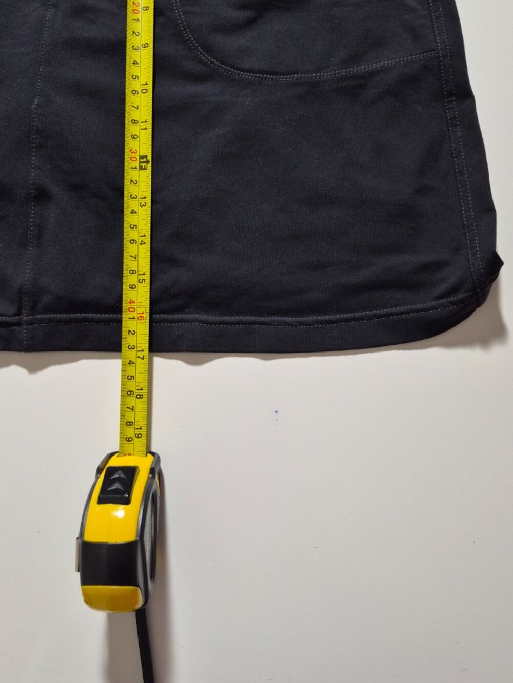 Athleta Skort Womens XL Black Five Pocket Built In Shorts Golf Hiking Stretch - Picture 5 of 7